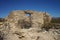 Abandoned house ruin in terlingua ghost town texas