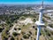 abandoned interama city park tower and highway