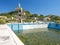 Abandoned lido on Rhodes, Greece.