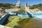 Abandoned lido on Rhodes, Greece.