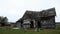 Abandoned lonely dilapidated Farm House in northern Minnesota