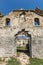 Abandoned Medieval Eastern Orthodox church of Saint John of Rila at the bottom of Zhrebchevo Reservoir, Bulgaria