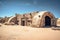 abandoned military bunker in the desert