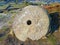 Abandoned mill stone left behind on Curbar Edge