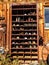 Abandoned Mine Town Shelves and Bottles Antiques