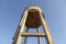 Abandoned municipal water tank  Gallur  Aragon  Spain