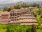 Abandoned and mysterious hotel in Bedugul. Indonesia, Bali Island