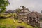 Abandoned and mysterious hotel in Bedugul. Indonesia, Bali Island