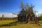 An Abandoned northern Swedish house in thicket