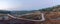 The abandoned old mining grounds at the Reserva Natural El Castillo de las Guardas in northern Andalusia