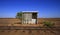 Abandoned outback Queensland railway siding