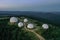 Abandoned Pamir Radio Location Station on Tomnatik Mountain in Ukraine