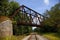 Abandoned Pennsylvania Railroad trestle