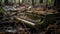Abandoned Piano In The Enchanted Forest