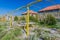 Abandoned picnic place near Sevan town, Armen