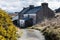 Abandoned property or house on Arranmore island, Republic of Ireland County Donegal. Derelict or destitute home shows Irish rural