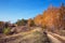 Abandoned quarry. Spirino, Orda district, Western Siberia