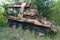 Abandoned radioactive Liquidators vehicles in Prypiat, Chernobyl exclusion Zone. Chernobyl Nuclear Power Plant Zone of Alienation