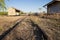 Abandoned Railway Line and Station House