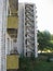 Abandoned residential buildings in village of Orbita near the Chyhyryn Nuclear Power Plant. Abandoned and destroyed