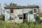 Abandoned residential house in Hong Kong city