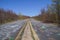 Abandoned road of Centralia, PA.