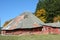 Abandoned round barn near Triangle Lake, Oregon