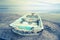 Abandoned Row Boat Salton Sea