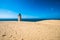 Abandoned Rubjerg Knude Lighthouse and sand dunes, North Sea coast, Denmark