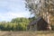 Abandoned rustic cabin