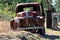 Abandoned Rusty Pickup truck