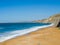 Abandoned sandy beach near Safi