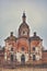 Abandoned Savior Church in Saltykovo, an inactive Christian church, an abandoned church