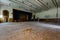 Abandoned School Gymnasium and Stage