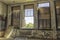 Abandoned Schoolroom With Large Windows