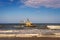 Abandoned shipwreck of the stranded Zeila vessel at the Skeleton Coast, Namibia