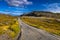 Abandoned Single Lane Road At Applecross Pass In Scotland