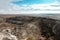 Abandoned stone mine in a remote place from the city.