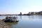 Abandoned Sunken Fishing Boat in Shallows of Durban Harbor