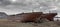 Abandoned Tankers at Seashore of Svalbard