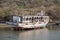 Abandoned tourist boat on Elefanta Island near Mumbai