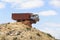 Abandoned Truck Parked on a Mountain Cliff