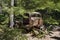 Abandoned truck at the Parkhurst ghost town, Whistler