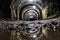 Abandoned Underground Tunnel AI Generated