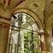 Abandoned Villa Becker in Turin city, Italy. Art, architecture and splendour