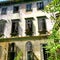 Abandoned Villa Becker in Turin city, Italy. Art, architecture and splendour