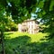 Abandoned Villa Becker in Turin city, Italy. Art, architecture and splendour