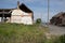 Abandoned village of Manheim near Open pit Hambach lignite mine