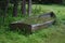 Abandoned wooden boat