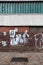 Abandonned street graffiti, Charleroi, Belgium